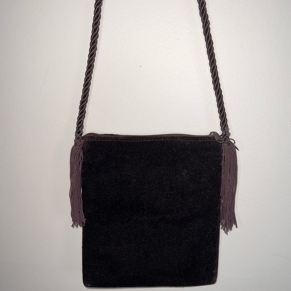 Capelli Brown Shoulder Bag with Jewels and Charms - Picture 6 of 14